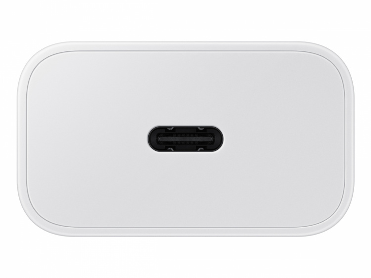 Samsung EP-T2510N GaN Wall Charger USB-C 25W, White Samsung EP-T2510N GaN Wall Charger USB-C 25W, White