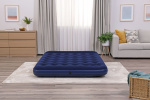Bestway Air Mattress Queen Built-in Foot Pump 2.03m x 1.52m x 28cm