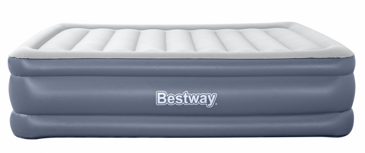 Bestway Tritech Air Mattress Queen Built-in AC Pump 2.03m x 1.52m x 51cm