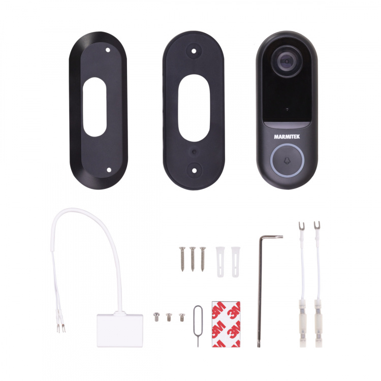 Marmitek Smart BuzzLO Video Doorbell HD1080p camera Marmitek Smart BuzzLO Video Doorbell HD1080p camera