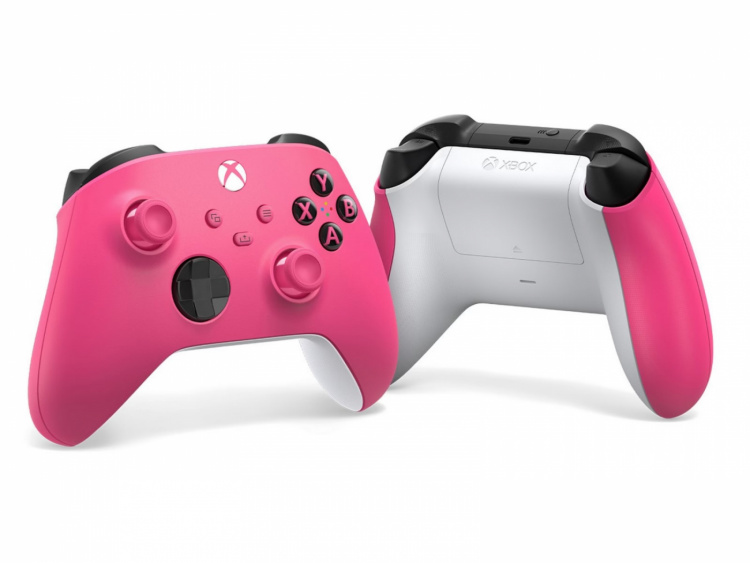 Microsoft Xbox Series X Wireless Controller, Deep Pink Microsoft Xbox Series X Wireless Controller, Deep Pink