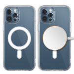 Anti Shock 1,5 mm Mag case for iPhone 16 Pro, Transparent Anti Shock 1,5 mm Mag case for iPhone 16 Pro, Transparent