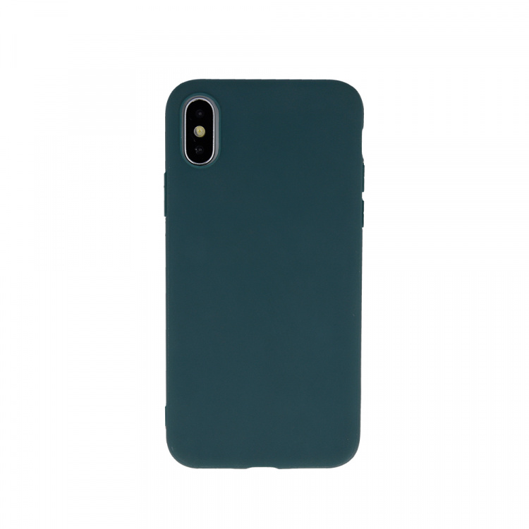 Matt TPU case for iPhone 16 Plus, Forest green