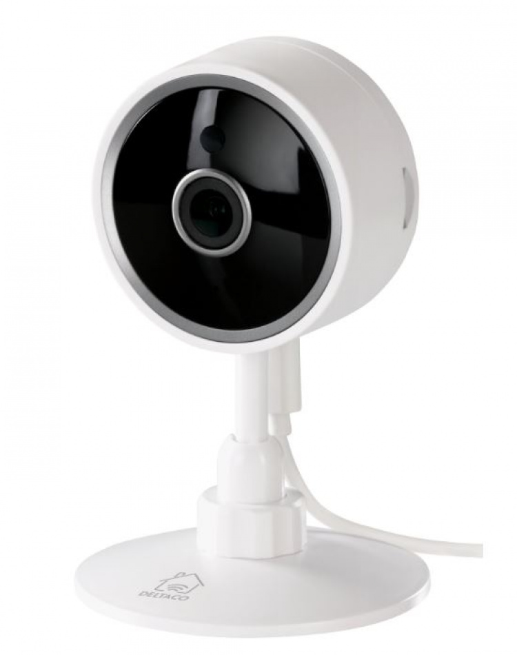 DELTACO SMART HOME Starter Kit w. Plug, Camera and RGB Lamp