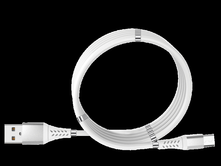 GADGETMONSTER Magnetic USB-A-Micro USB Charge Cable, 1m GADGETMONSTER Magnetic USB-A-Micro USB Charge Cable, 1m
