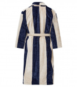 Kosta Linnewäfveri Baddrock Velour, Marin/Sand, XXL