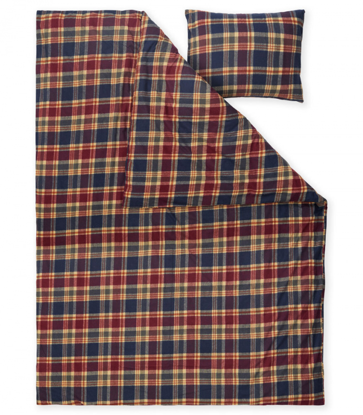 Lord Nelson Bäddset Mellbyn Flannel, Marinblå