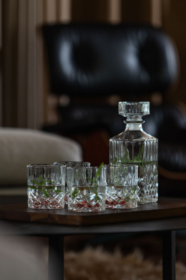 Lord Nelson Karaff med 4 glas