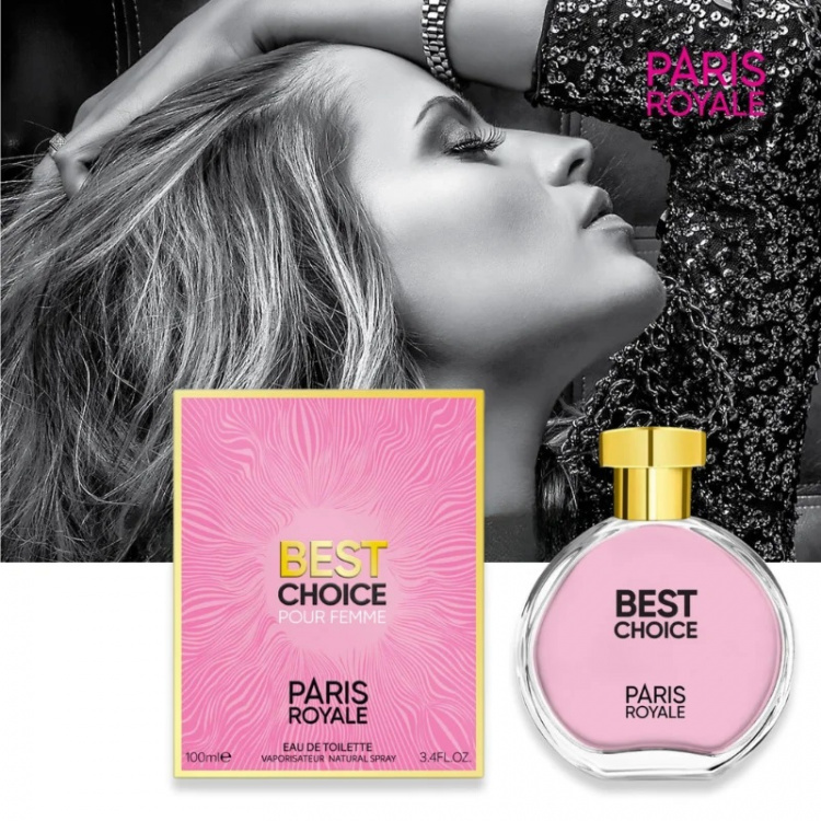 Paris Royale PR004: Best Choice for Woman 100ml EDT Paris Royale PR004: Best Choice for Woman 100ml EDT