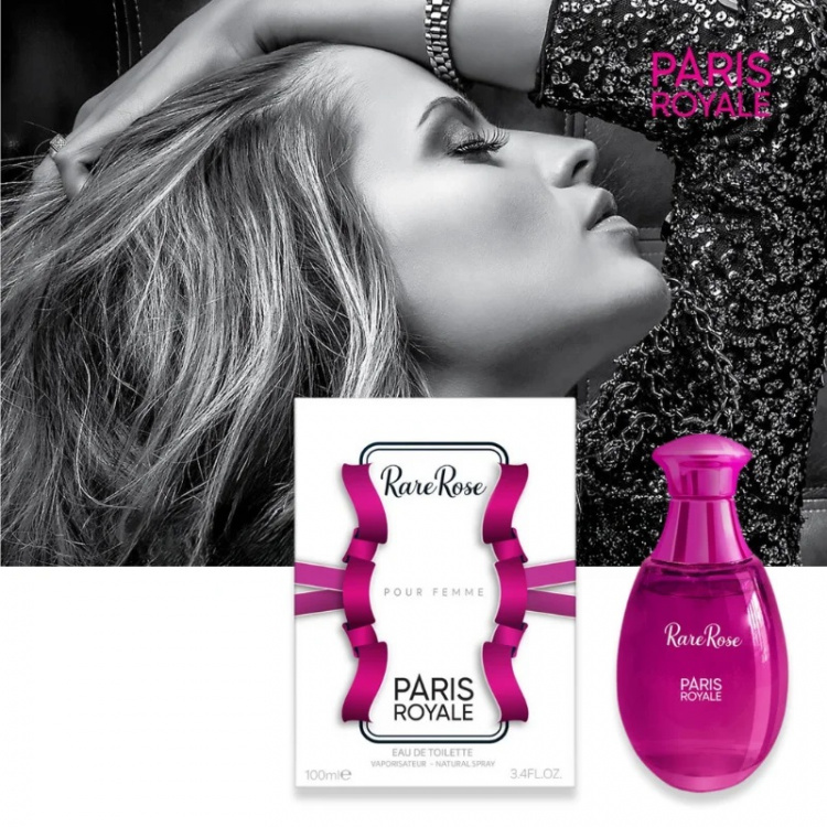 Paris Royale PR009: Rare Rose for Woman 100ml EDT Paris Royale PR009: Rare Rose for Woman 100ml EDT