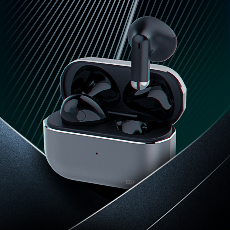 ET03 True Wireless Bluetooth Headphones, Black ET03 True Wireless Bluetooth Headphones, Black