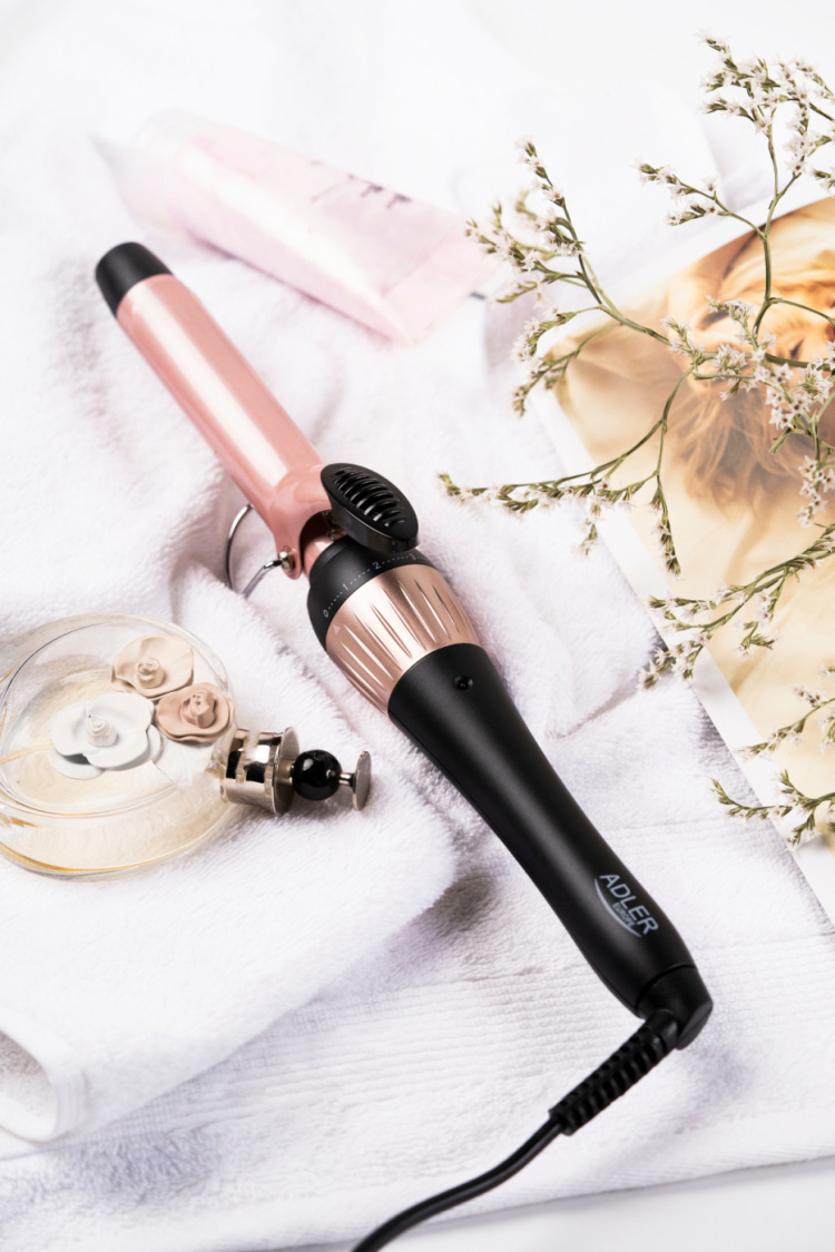 Adler AD 2117 Curling iron - 25 mm - temp. control Adler AD 2117 Curling iron - 25 mm - temp. control