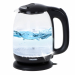 Mesko MS 1302 Kettle glass 1,7 L, black 