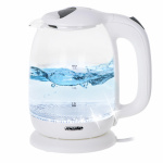 Mesko MS 1302 Kettle glass 1,7 L, White