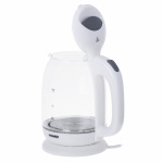 Mesko MS 1302 Kettle glass 1,7 L, White