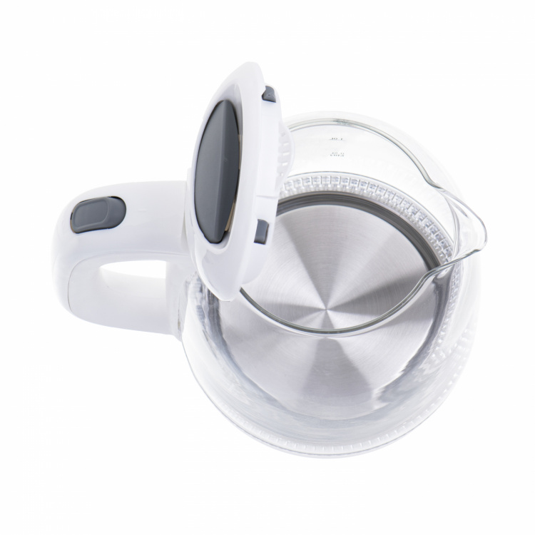 Mesko MS 1302 Kettle glass 1,7 L, White