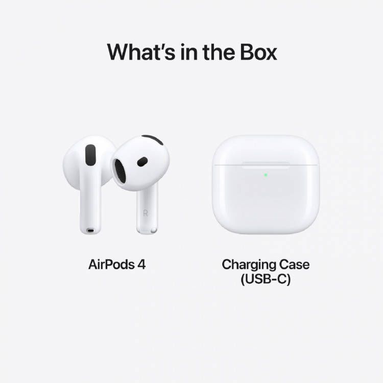 Apple AirPods 4 in-ear headphones Apple AirPods 4 in-ear headphones