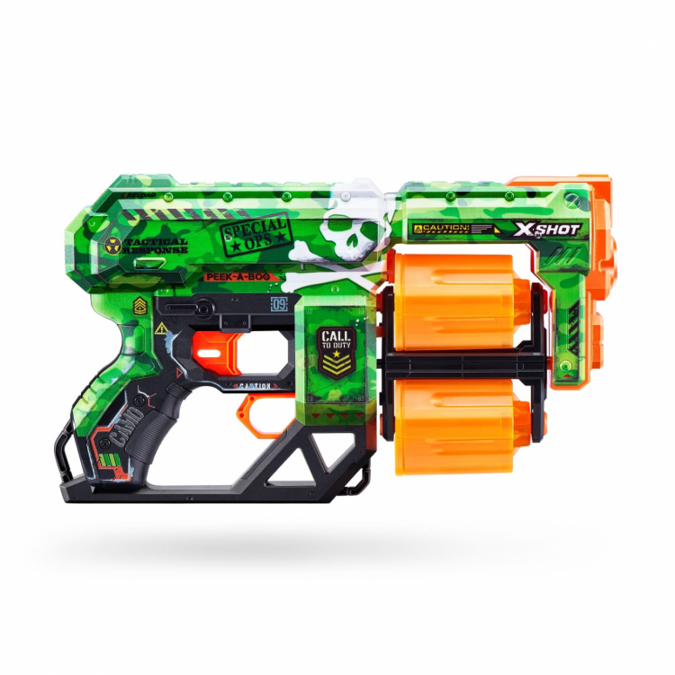 Zuru X-Shot Skins Dread Color, Green