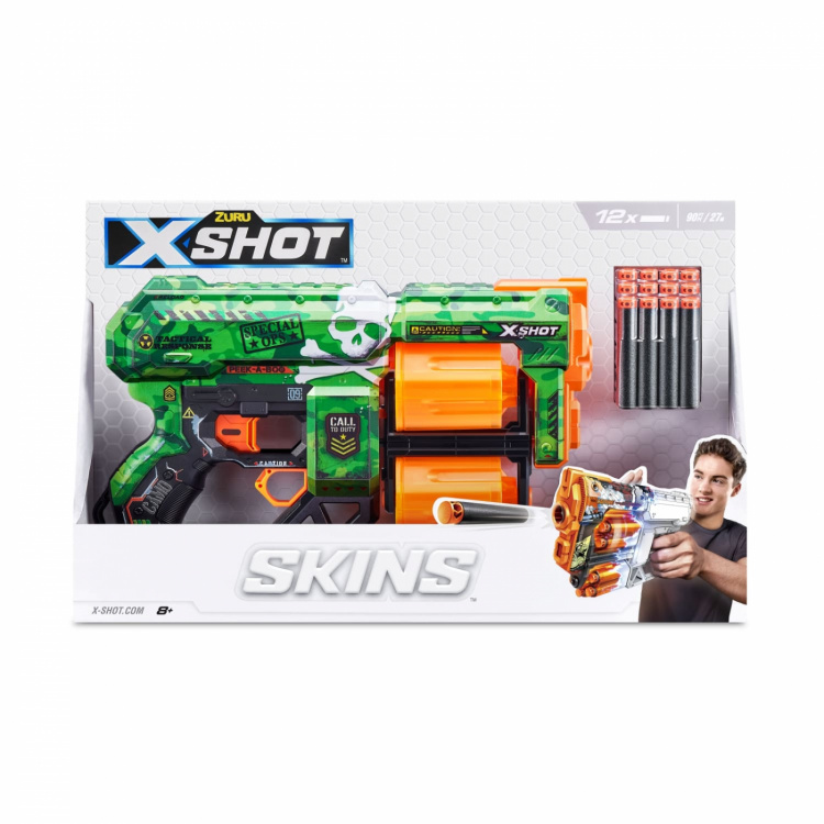 Zuru X-Shot Skins Dread Color, Green