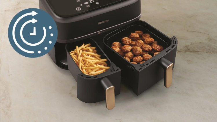 Philips NA352/00 Dual Basket Airfryer