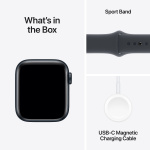 Apple Watch SE (2022) 40mm Midnight Aluminum with Midnight Sportband GPS + Cellular