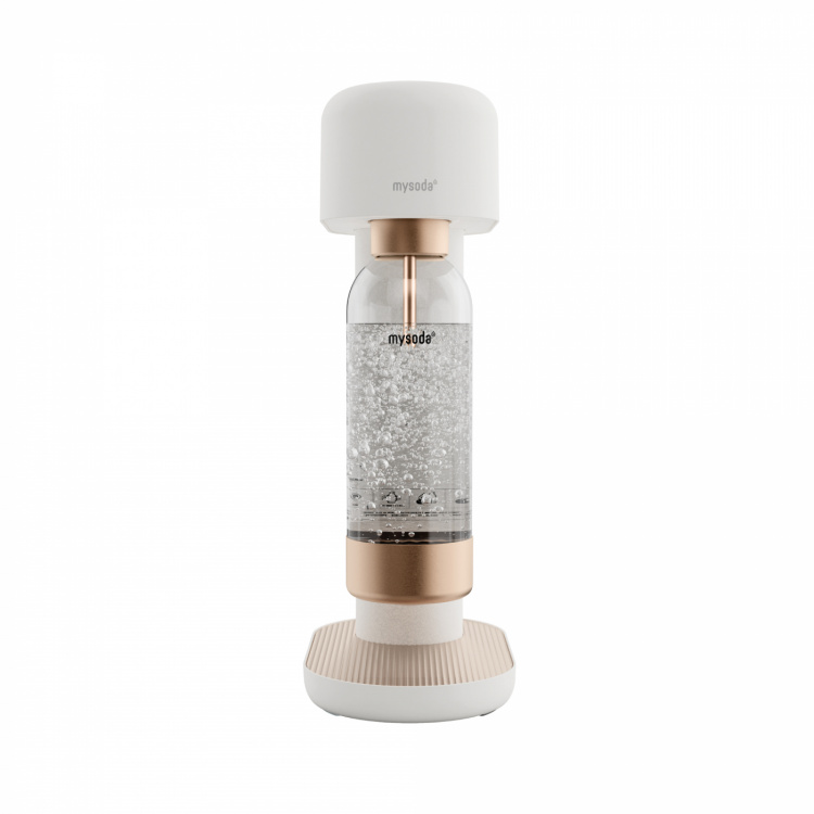 Mysoda Ruby 2 Sparkling Water maker, White/Copper