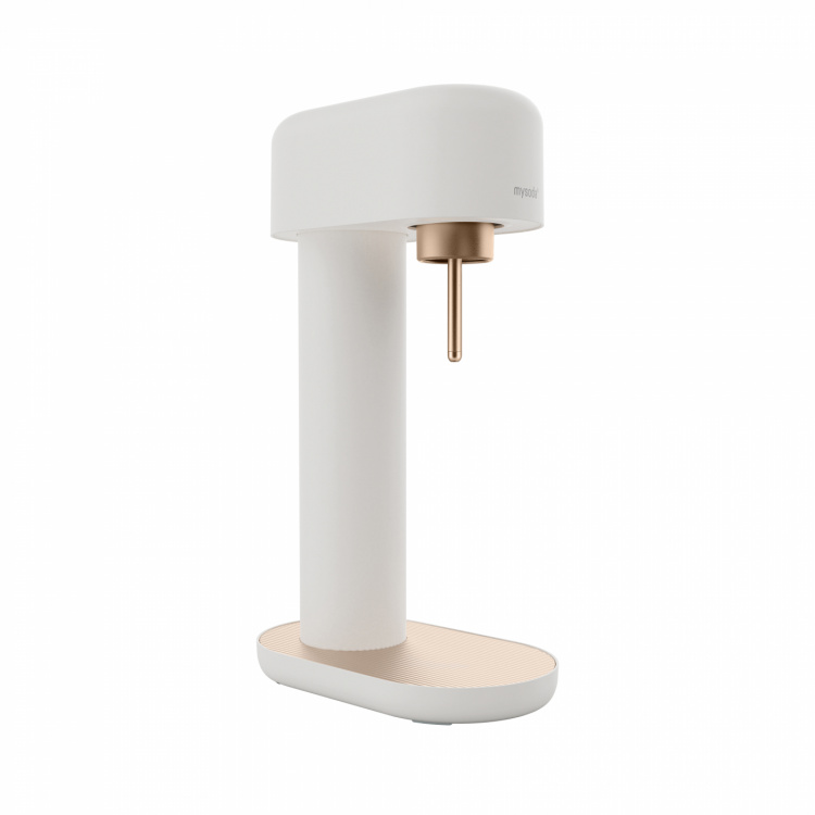 Mysoda Ruby 2 Sparkling Water maker, White/Copper