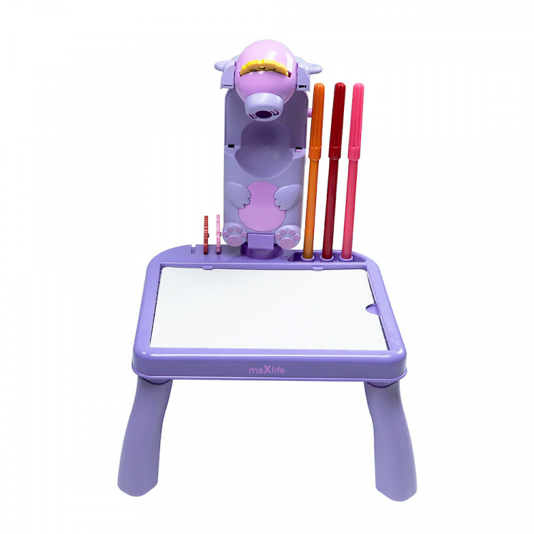 Maxlife MXDP-200 projector with drawing tabl, Purple Maxlife MXDP-200 projector with drawing tabl, Purple