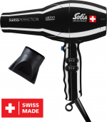 Solis Swiss Perfection 440 Black Hair Dryer