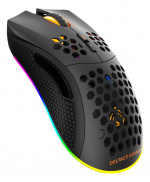 DELTACO GAMING DM220 Trådlös lättvikts gaming mus, RGB, svart DELTACO GAMING DM220 Trådlös lättvikts gaming mus, RGB, svart