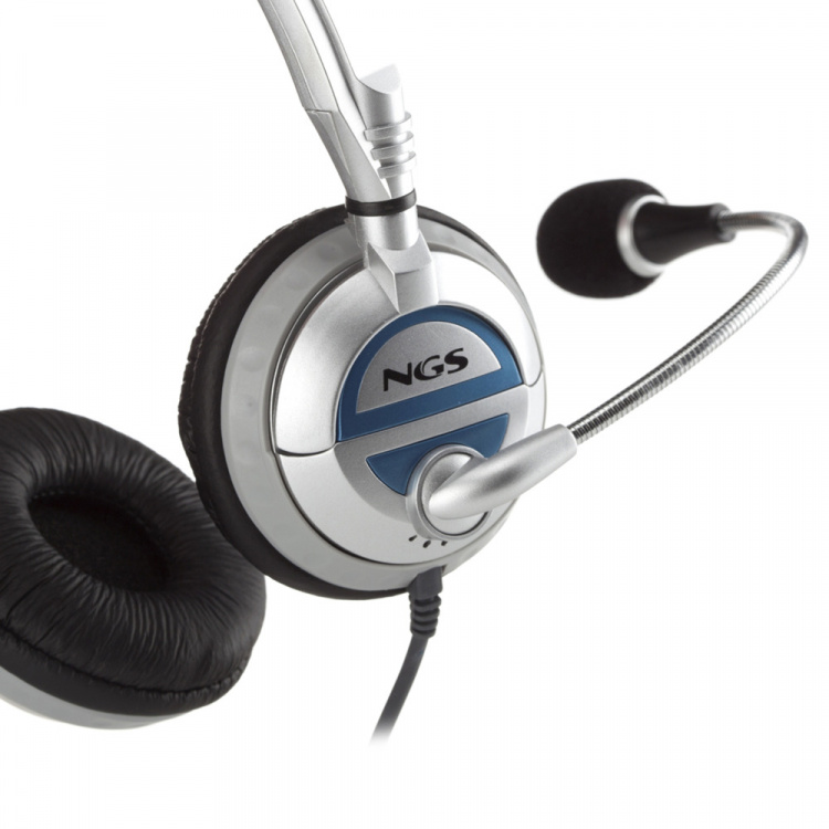 NGS Headset MSX6PRO 2 x 3.5 mm, Volume control, White