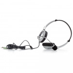 NGS Headset MSX6PRO 2 x 3.5 mm, Volume control, White