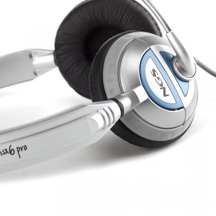 NGS Headset MSX6PRO 2 x 3.5 mm, Volume control, White