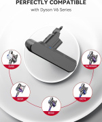 Batteri kompatibelt med Dyson V6 modeller, 21.6V, 2000mAh, 43.2Wh