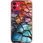 Mobile case for Apple iPhone 11 with Metallic pattern design