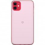 Mobile case for Apple iPhone 11 with Heart design