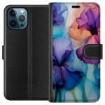 Wallet case for Apple iPhone 12 Pro with Magical flowers design