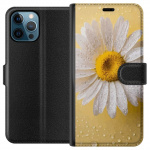 Wallet case for Apple iPhone 12 Pro Max with Porslinsblomma design