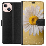 Wallet case for Apple iPhone 13 mini with Porslinsblomma design