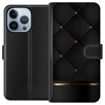 Wallet case for Apple iPhone 13 Pro with Luxury line design Wallet case for Apple iPhone 13 Pro with Luxury line design