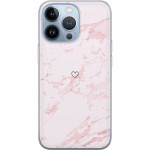 Mobile case for Apple iPhone 13 Pro with Pink Heart design