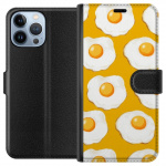 Wallet case for Apple iPhone 13 Pro Max with Fried egg design Wallet case for Apple iPhone 13 Pro Max with Fried egg design
