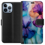 Wallet case for Apple iPhone 13 Pro Max with Magical flowers design