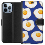Wallet case for Apple iPhone 13 Pro Max with Fried eggs design