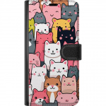 Wallet case for Apple iPhone 13 Pro Max with Cat pattern design