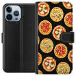 Wallet case for Apple iPhone 13 Pro Max with Pizza design