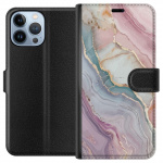Wallet case for Apple iPhone 13 Pro Max with Marble design