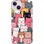 Mobile case for Apple iPhone 14 with Cat pattern design