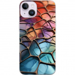 Mobile case for Apple iPhone 14 with Metallic pattern design