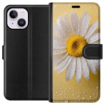 Wallet case for Apple iPhone 14 Plus with Porslinsblomma design